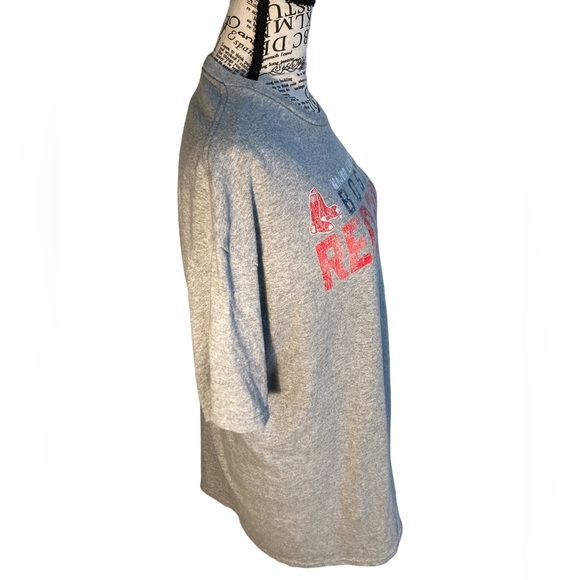 Boston Red Sox MLB Major League Baseball Top Gray Large - Picture 6 of 11